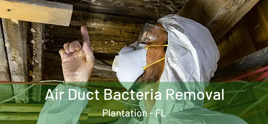Air Duct Bacteria Removal Plantation - FL